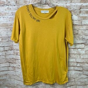 Urban Outfitters x Project Social T TShirt Don’t Kill My Vibe Medium